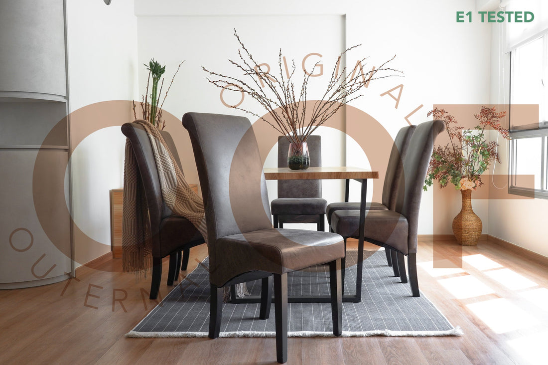 Upgrade Your Singapore Home with E1 Tested Dining Chairs for a Safer, Low Formaldehyde Environment
