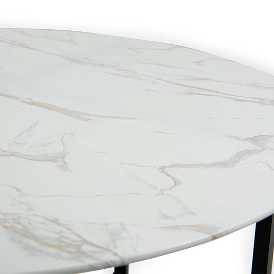 Bally Round Glass Table