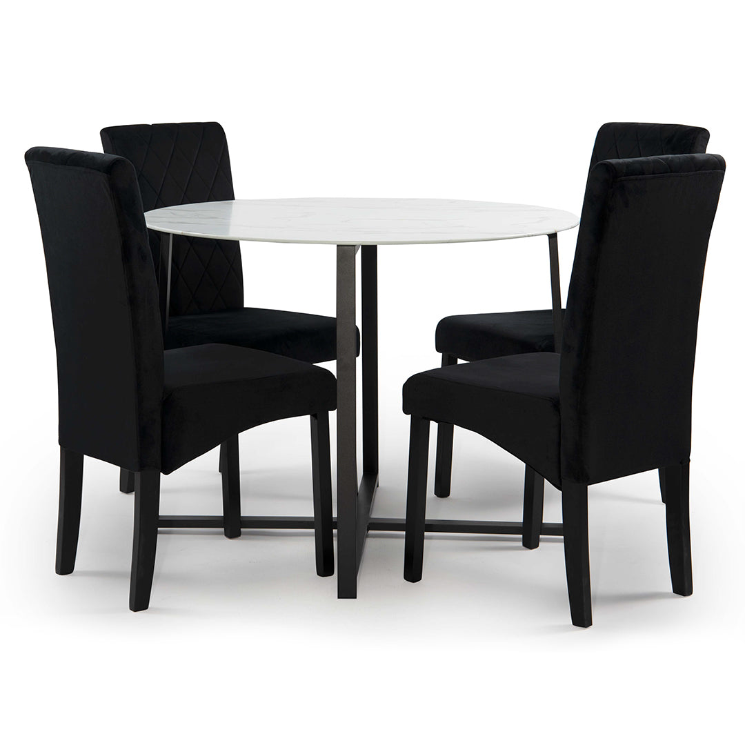 Bally Round Glass Table