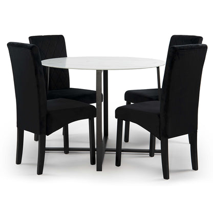 Bally Round Glass Table