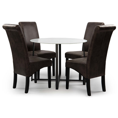 Bally Round Glass Table