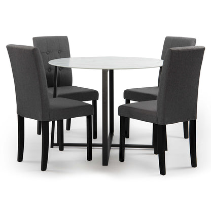 Bally Round Glass Table