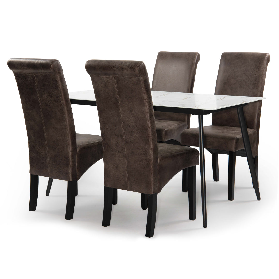 Mirage Rectangle Glass Table