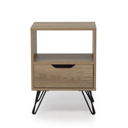 Bella Hairpin Bedside Table