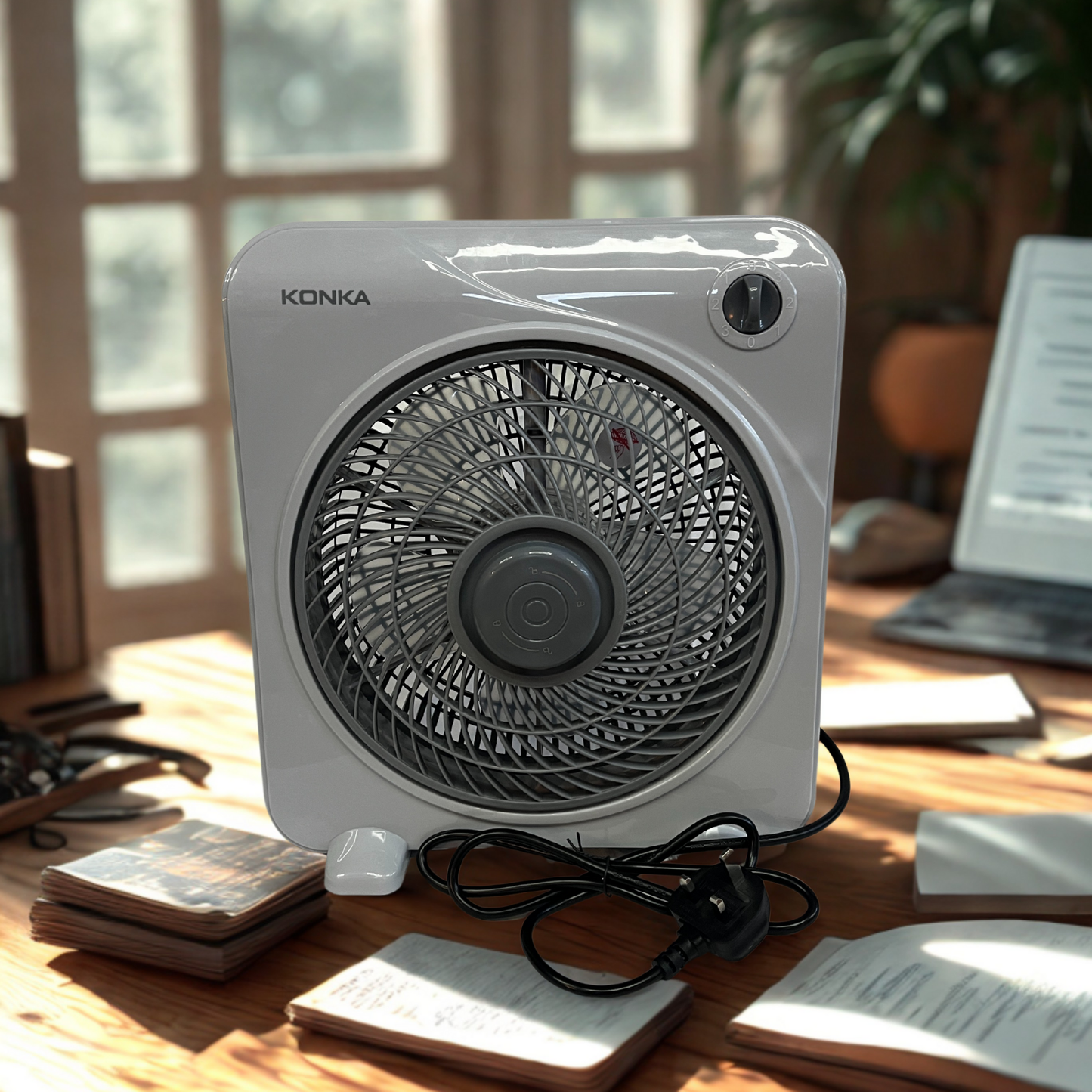 Dawson Heavy-Duty Laptop Stand/Konka Fan