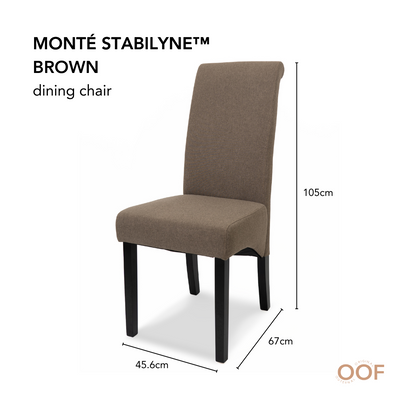 Monté Stabilyne™ Chair (Ash Brown)