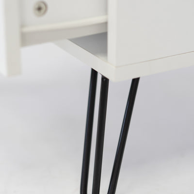 Bella Hairpin Bedside Table