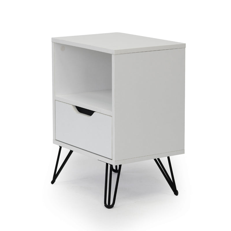 Bella Hairpin Bedside Table