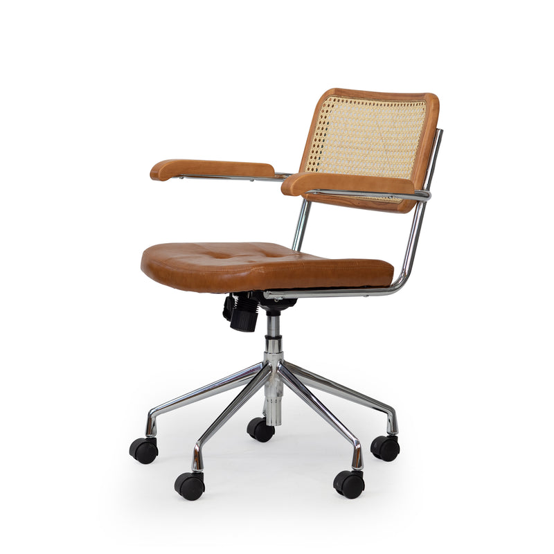 Riley Rattan Back Office Chair